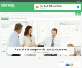 Euquerotrabalho.com(Vagas, Currículos e Dicas de Emprego) Screenshot