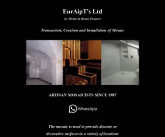 Euraipts-LTD.com(Mosaic Installation Contractors) Screenshot