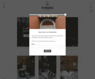 Eurasiacafe.org(Our coffee) Screenshot