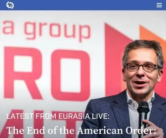 Eurasiagroup.net(Eurasia Group) Screenshot