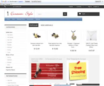 Eurasian-STyle.com(Eurasian Style) Screenshot