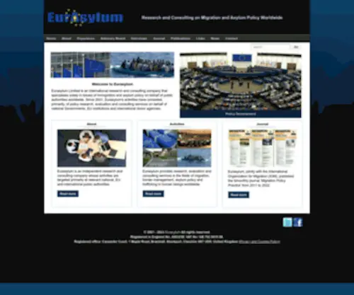 Eurasylum.org(Research and Consulting on Migration and Asylum Policy Worldwide) Screenshot