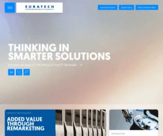 Euratech.de(Thinking in smarter Solutions) Screenshot
