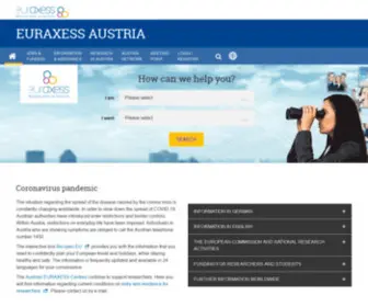 Euraxess.at(Euraxess) Screenshot