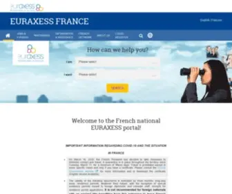 Euraxess.fr(Euraxess) Screenshot