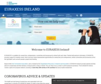 Euraxess.ie(EURAXESS Ireland) Screenshot