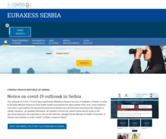 Euraxess.rs(EURAXESS) Screenshot