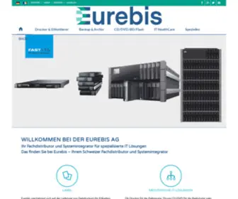 Eurebis.ch(Eurebis AG) Screenshot