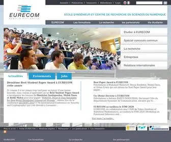 Eurecom.fr(Accueil) Screenshot