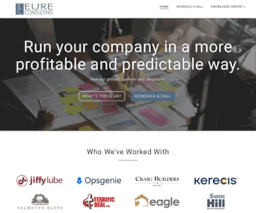 Eureconsulting.com(Eure Consulting) Screenshot