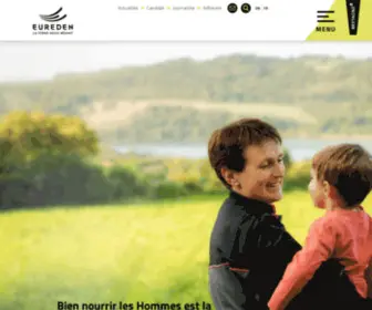 Eureden.com(Groupe agroalimentaire coopératif breton) Screenshot