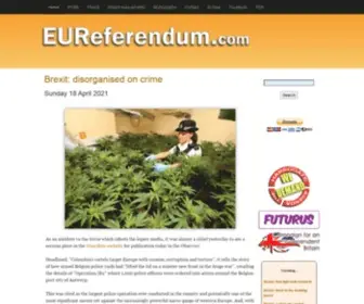 Eureferendum.com(EU Referendum) Screenshot