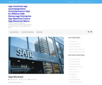 Eureka-Adi.ca(Saje montreal saje accompagnateur d'entrepreneurs Saje En Affaires Aide Demarrage Entreprise Saje Montreal Centre Saje Montreal Metro) Screenshot