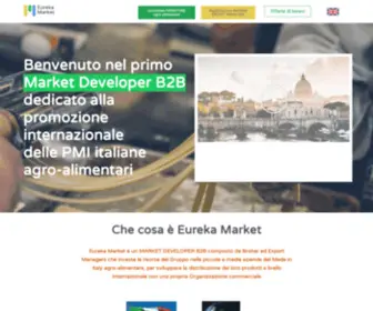 Eureka-Market.com(Il primo B2B TradeTech Marketplace) Screenshot