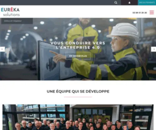 Eureka-Solutions.fr(Eurêka Solutions) Screenshot