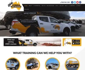 Eureka4WD.com.au(Off-Road & Defensive Driving Courses) Screenshot