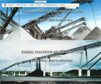 Eurekabeltings.com(Buy Conveyor Belt) Screenshot