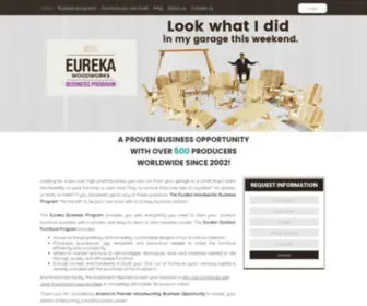 Eurekabusiness.com(Eureka Woodworks Business) Screenshot