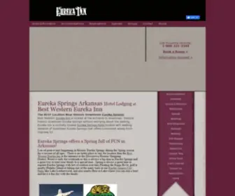 Eurekabw.com(Eureka Springs Hotel) Screenshot