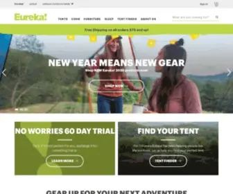 Eurekacamping.com(Tents, Camping Tents, Family Tents &amp; Backpacking Tents) Screenshot
