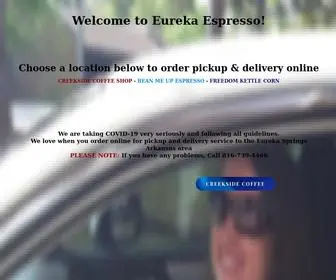 Eurekaespresso.com(Eureka Springs Espresso) Screenshot