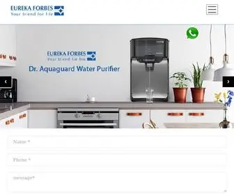 Eurekaforbeswaterpurifier.com(Eureka Forbes Chennai) Screenshot