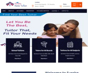 Eurekahometuition.in(Eureka Home tuition) Screenshot