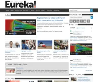 Eurekamagazine.co.uk(Eureka Magazine) Screenshot