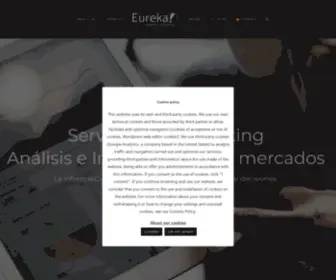 Eurekamarketing.es(Marketing y Estudios de mercado en Canarias) Screenshot