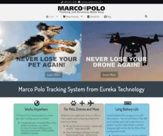 Eurekaproducts.com(Marco Polo Tracking System from Eureka Technology) Screenshot