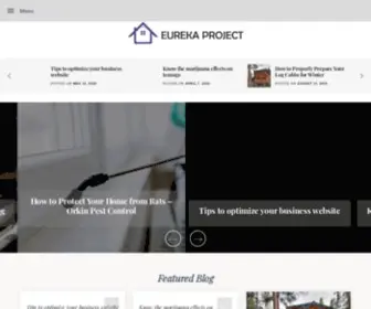 Eurekaproject.ca(Always dedicated and devoted) Screenshot