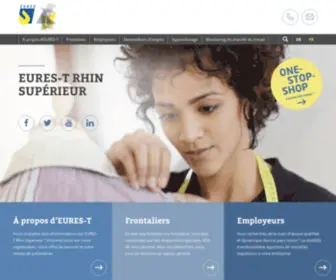 Eures-T-Rhinsuperieur.eu(EURES-T Rhin Supérieur) Screenshot