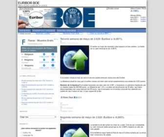 Euriborboe.com(EURIBOR BOE) Screenshot