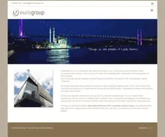 Euris-Group.com(Pioneers in islamic finance) Screenshot