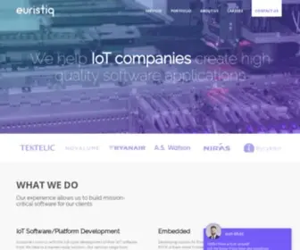 Euristiq.com(Software Development Company) Screenshot