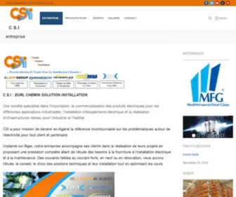 Eurlcsi.com(EURL CHEMIN SOLUTION INSTALLATION) Screenshot