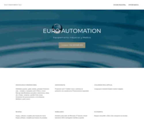 Euro-Automation.com(Euro Automation SLU) Screenshot