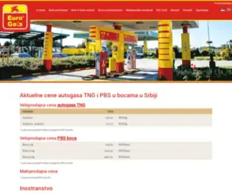 Euro-GAS.com(Euro Gas) Screenshot