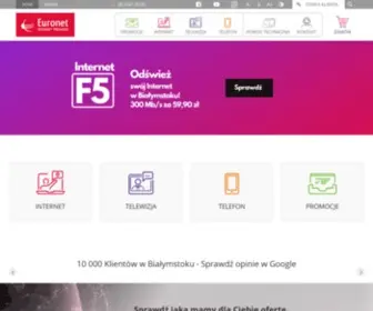 Euro-NET.pl(Euronet Białystok) Screenshot