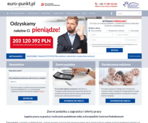Euro-Punkt.pl(Oferty pracy) Screenshot