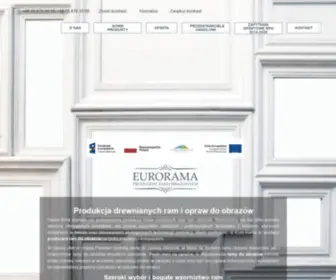 Euro-Rama.pl(Producent ram i opraw do obrazów) Screenshot