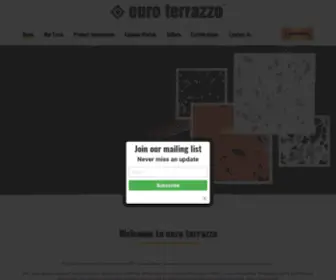 Euro-Terrazzo.com(Euro Terrazzo) Screenshot