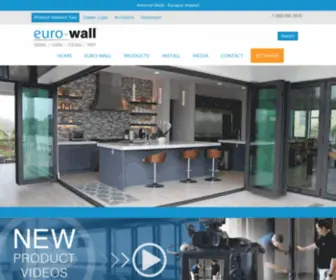 Euro-Wall.com(Euro-Wall Systems) Screenshot