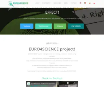 Euro4Science1.eu(Euro4Science1) Screenshot