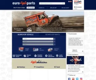 Euro4X4Parts.com(Pièces 4x4 Suzuki) Screenshot
