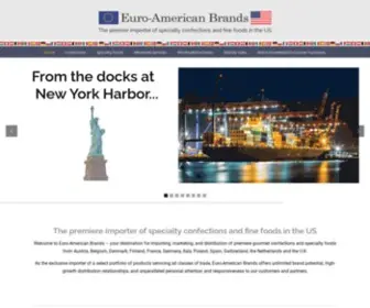 Euroamericanbrands.com(The premier importer of specialty confections and fine foods in the US) Screenshot