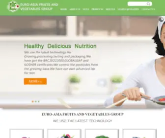 Euroasia-Food.com(EURO-ASIA FRUITS AND VEGETABLES GROUP) Screenshot