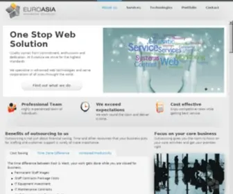 Euroasiait.com(Pakistan’s Best Software development Company) Screenshot