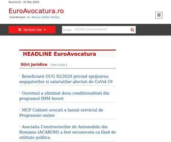 Euroavocatura.ro(Dictionar Juridic) Screenshot
