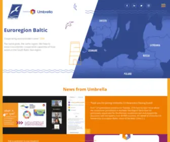 Eurobalt.org(Euroregion Baltic) Screenshot